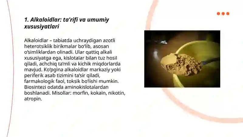 Alkaloidlar 3
