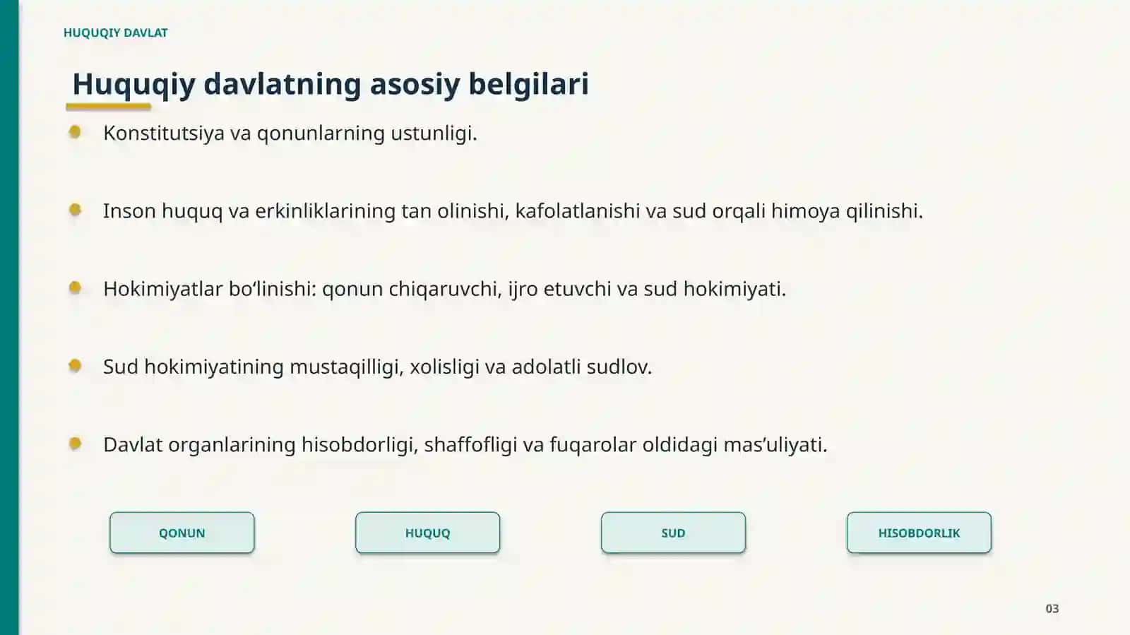 HUQUQIY DAVLAT 3