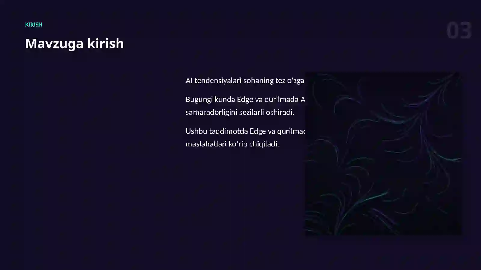 AI TENDENSIYALARI 3
