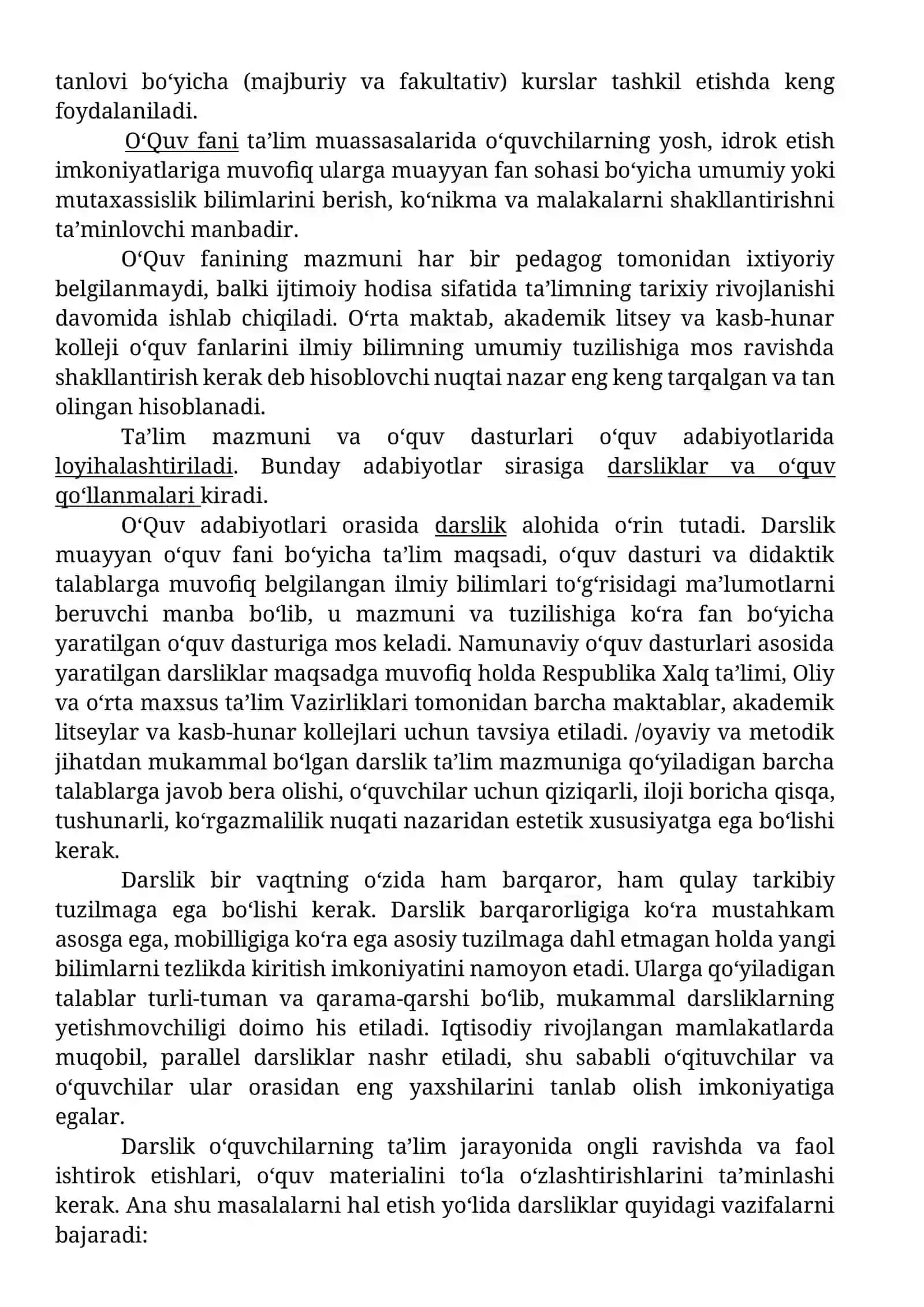 Ta’lim mazmunini belgilovchi me’yoriy hujjatlar 3