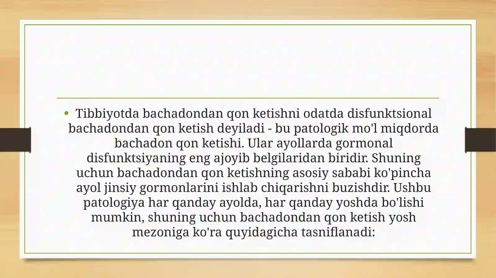 Bachadondan qon ketishi 3
