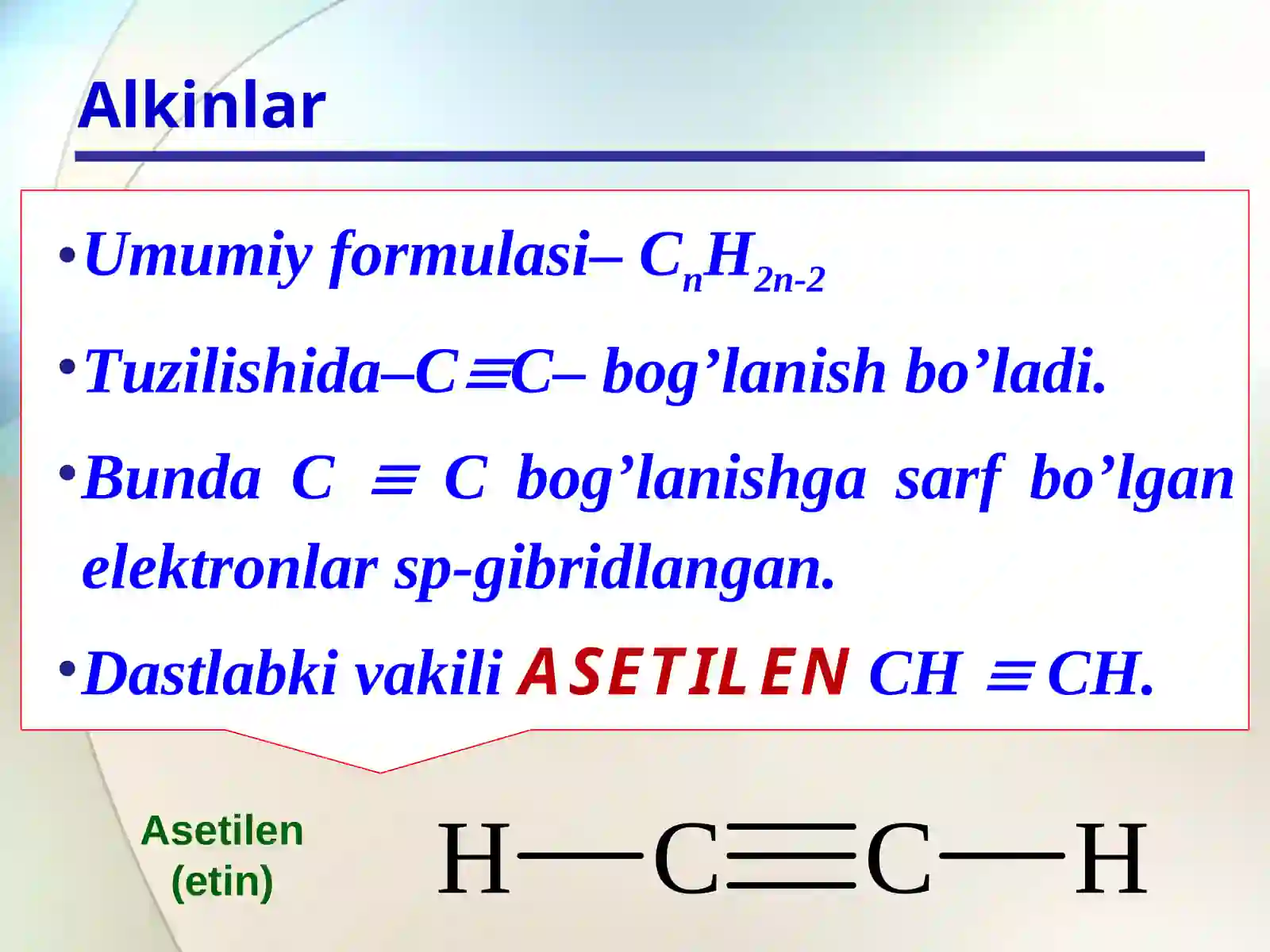 Alkinlar 3