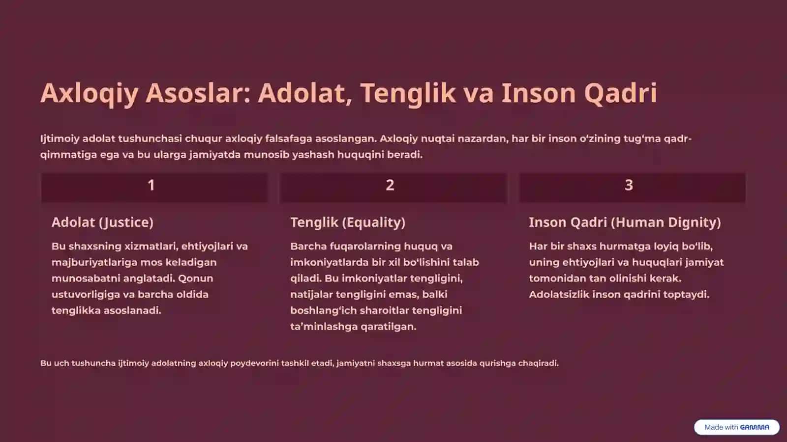 Ijtimoiy Adolat Prinsipi: Axloqiy va Siyosiy Kontekstda Talqini 3