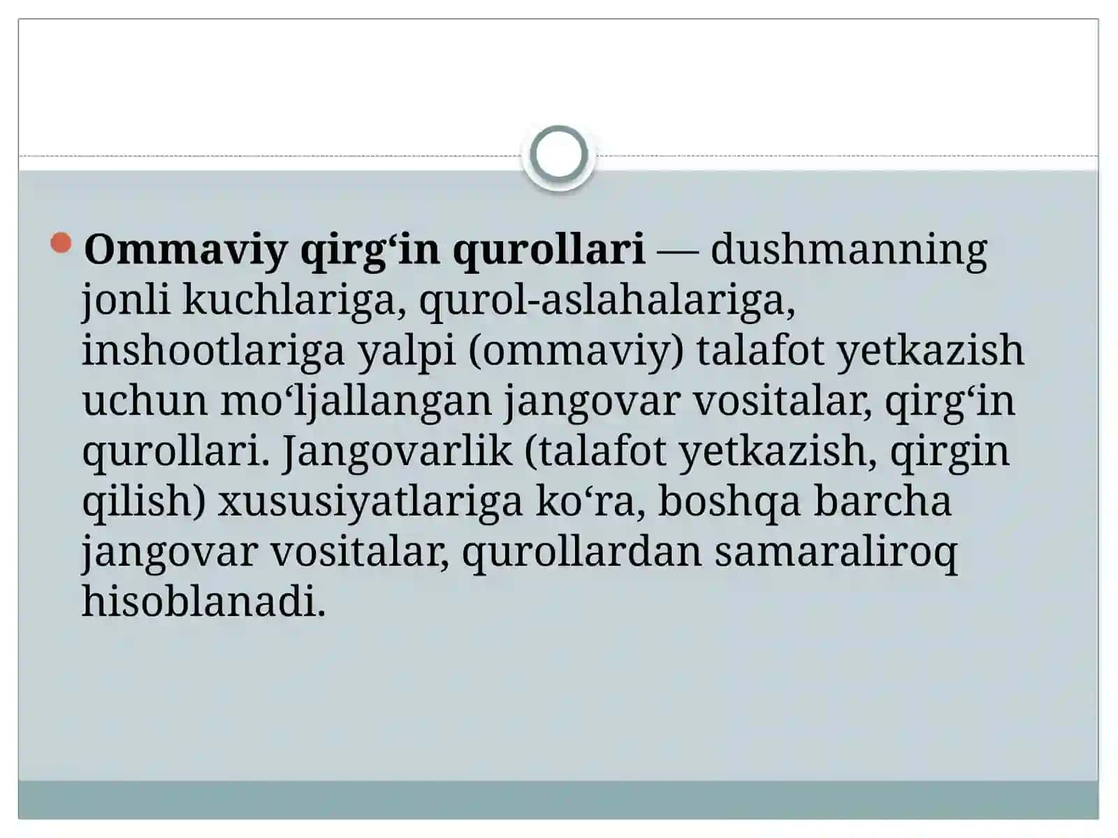 ommaviy qirg'in qurollari va yo'qotishlar.pptx 3