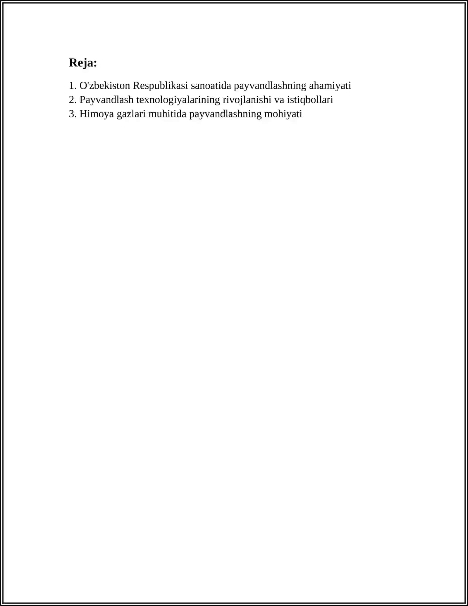 O'ZBEKISTON RESPUBLIKASI SANOATIDA PAYVANDLASHNING O'RNI 3
