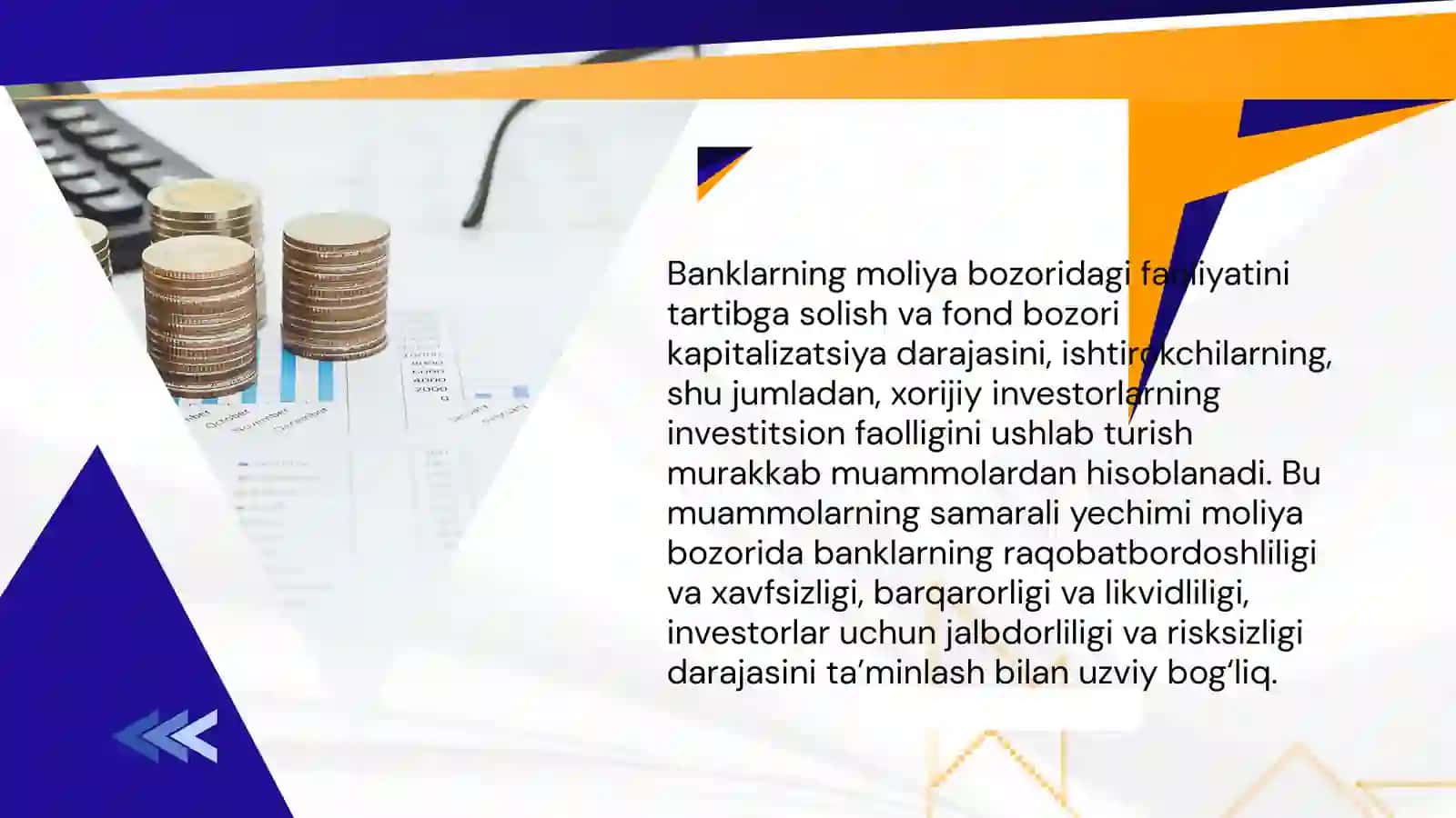 Bank tizimi va moliya bozorlari õrtasidagi boĝliqlik 3