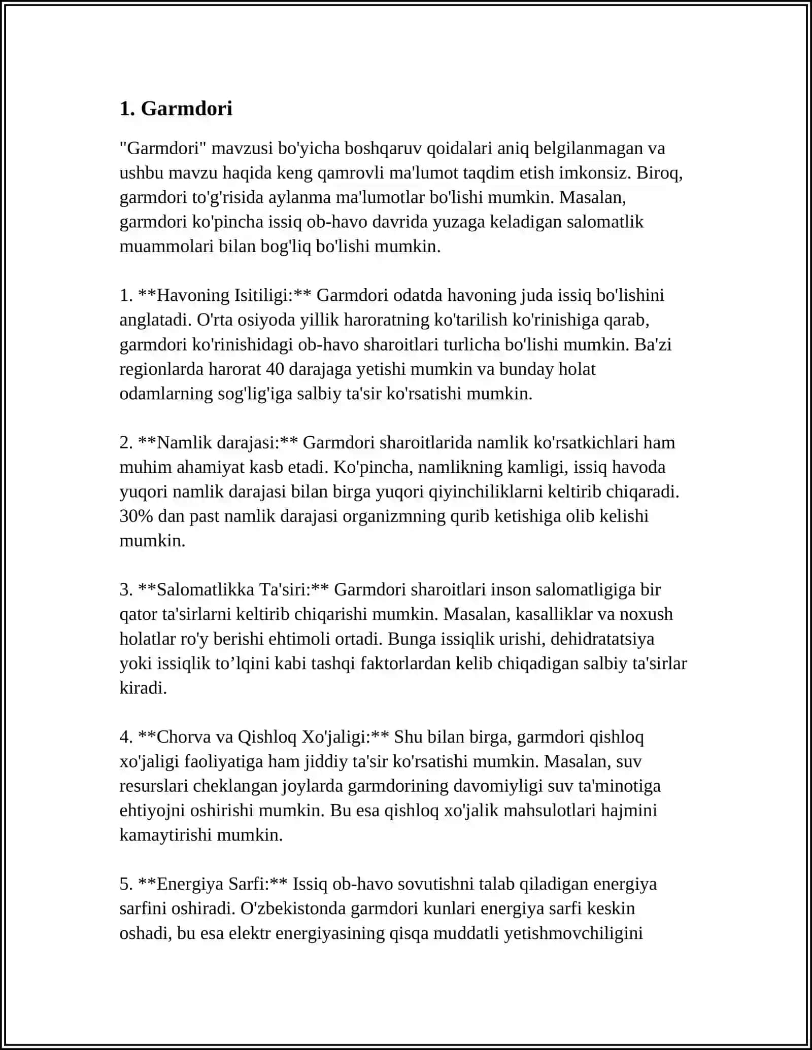 ENDOKRIN VA METOBOLIK KASALLIKLARNI DAVOLASH UCHUN TAVSIYA ETILADIGAN O'SIMLIK VA YIG'MALAR 3