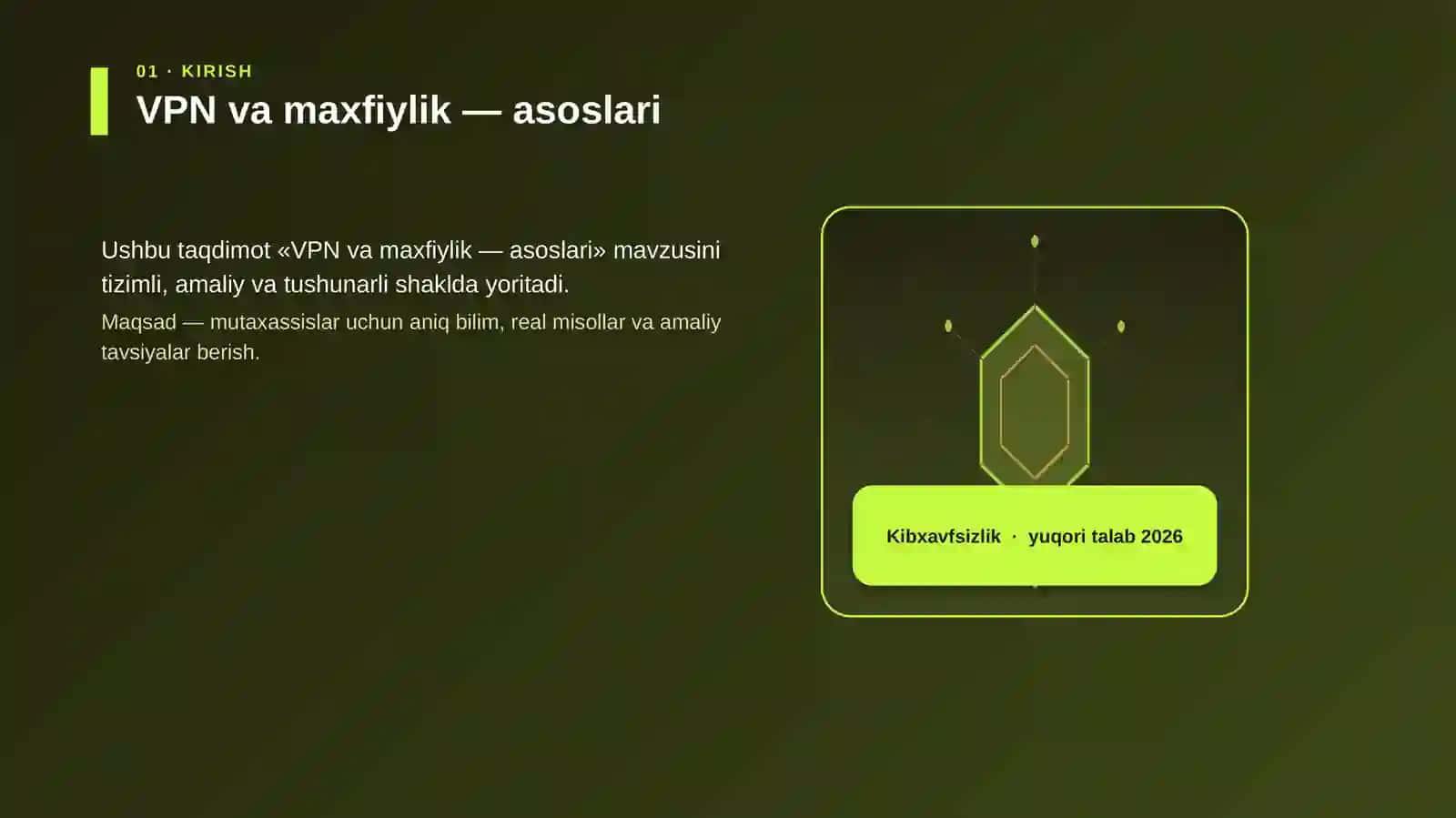 VPN va maxfiylik — asoslari 3