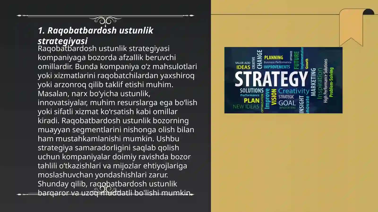Strategik marketing 3