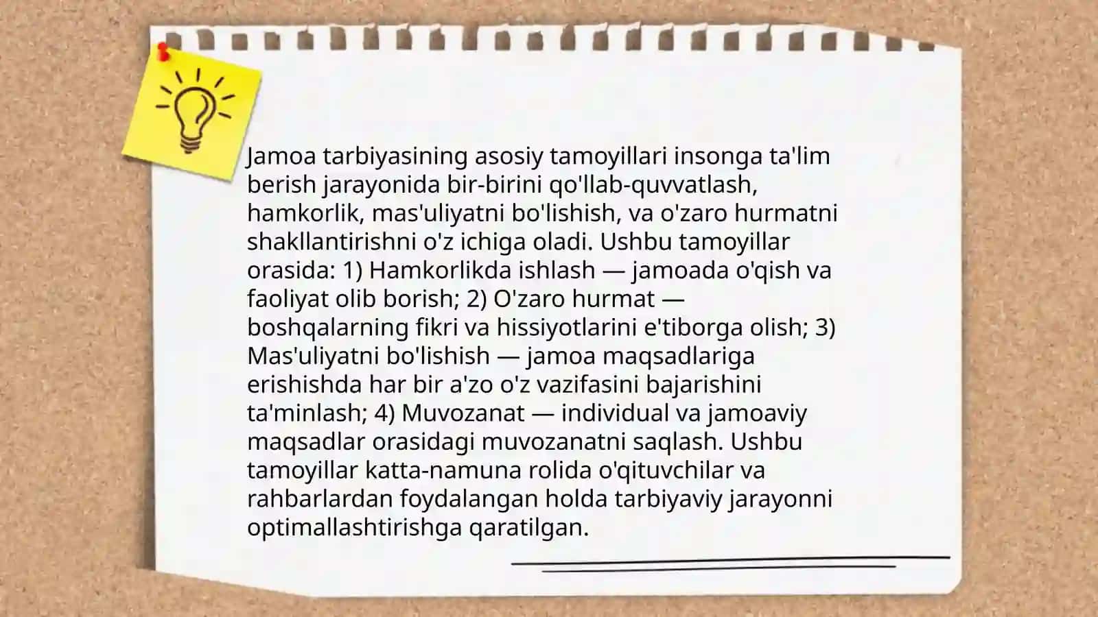 Jamoa tarbiy obekti va subekti 3