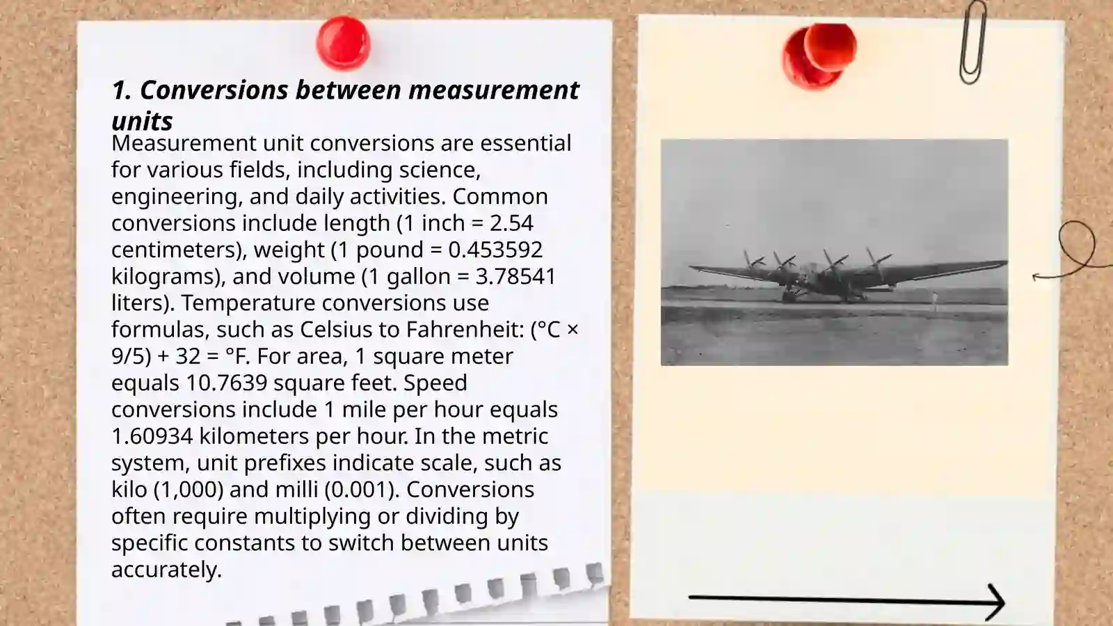 The types of conversion 3