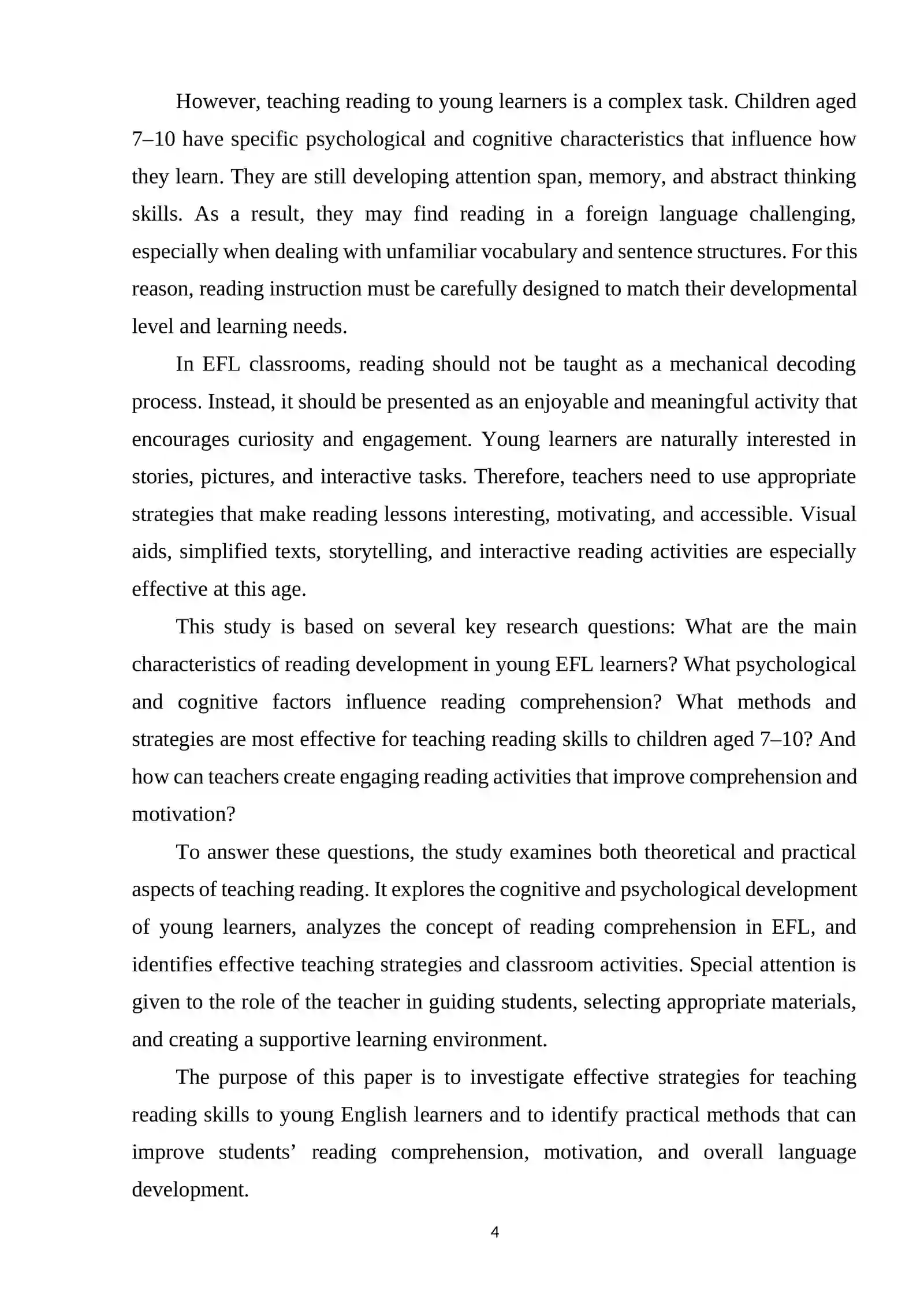 Strategies for Teaching Reading to Young English Learners 3