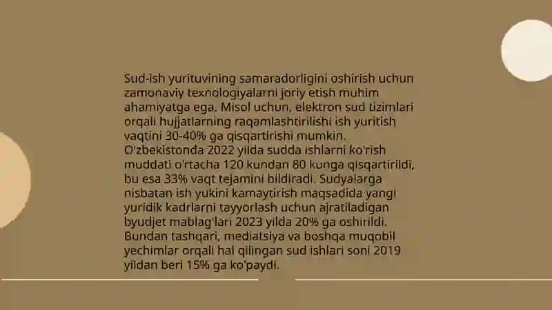 SUD-EKSPERTLIK FAOLIYATINI YANADA TAKOMILLASHTIRISH CHORA-TADBIRLARI TO‘G‘RISIDA 3