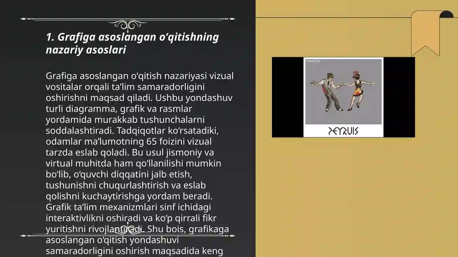 Oʻqitishning grafikli ongonezeyalari 3