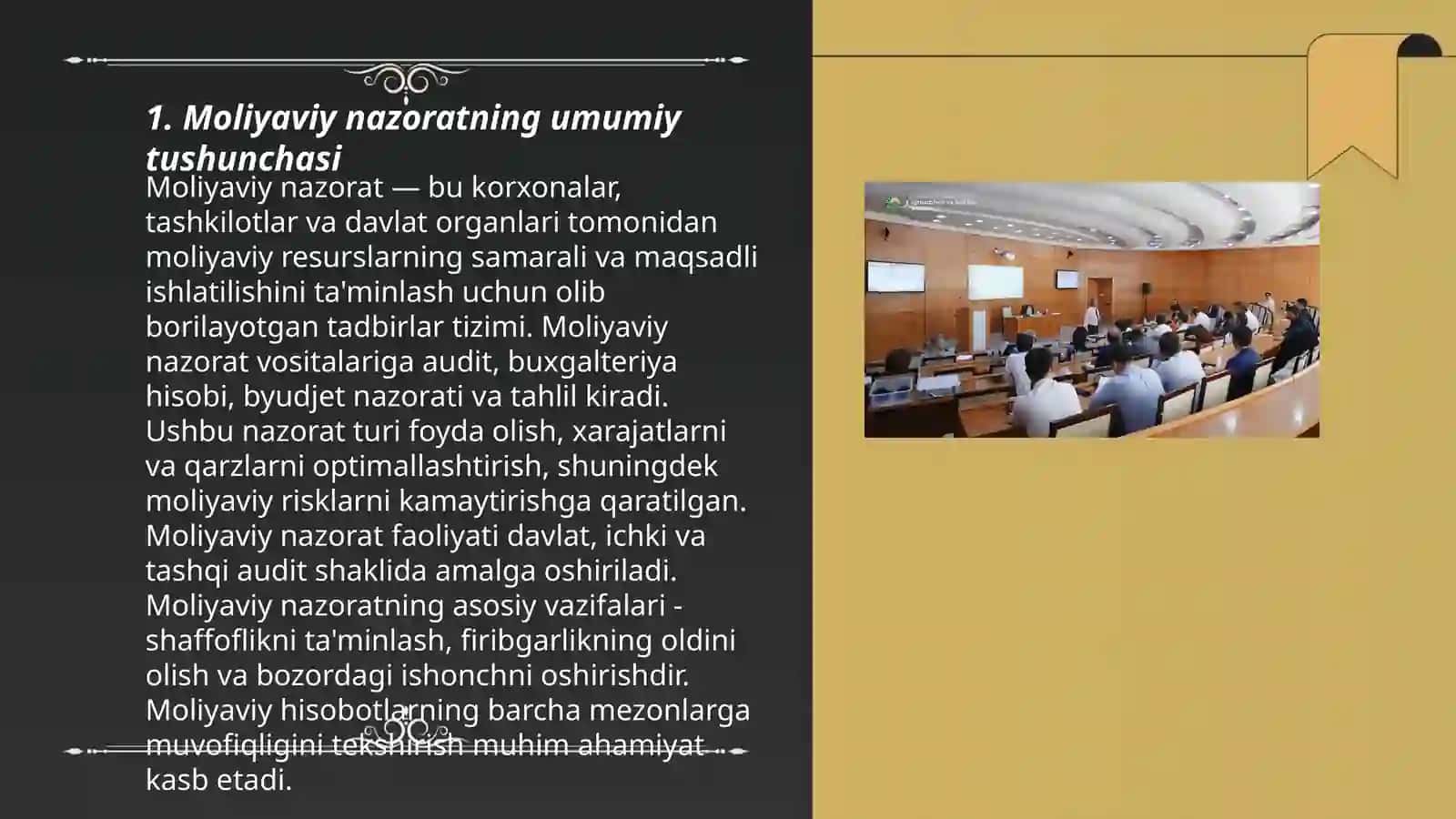 Moliyaviy nazorat turlari va usullari 3
