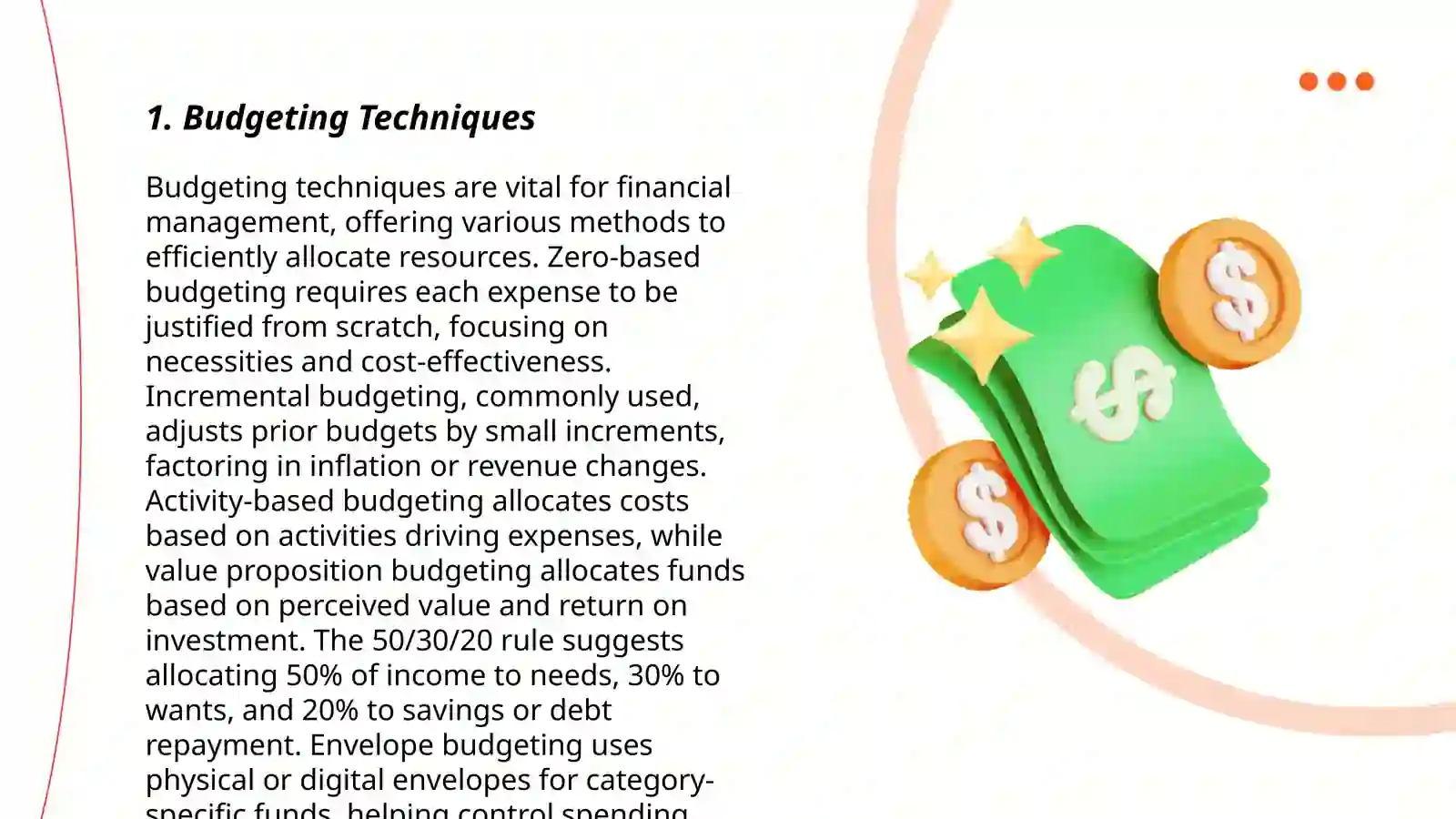 Budgeting Techniques 3