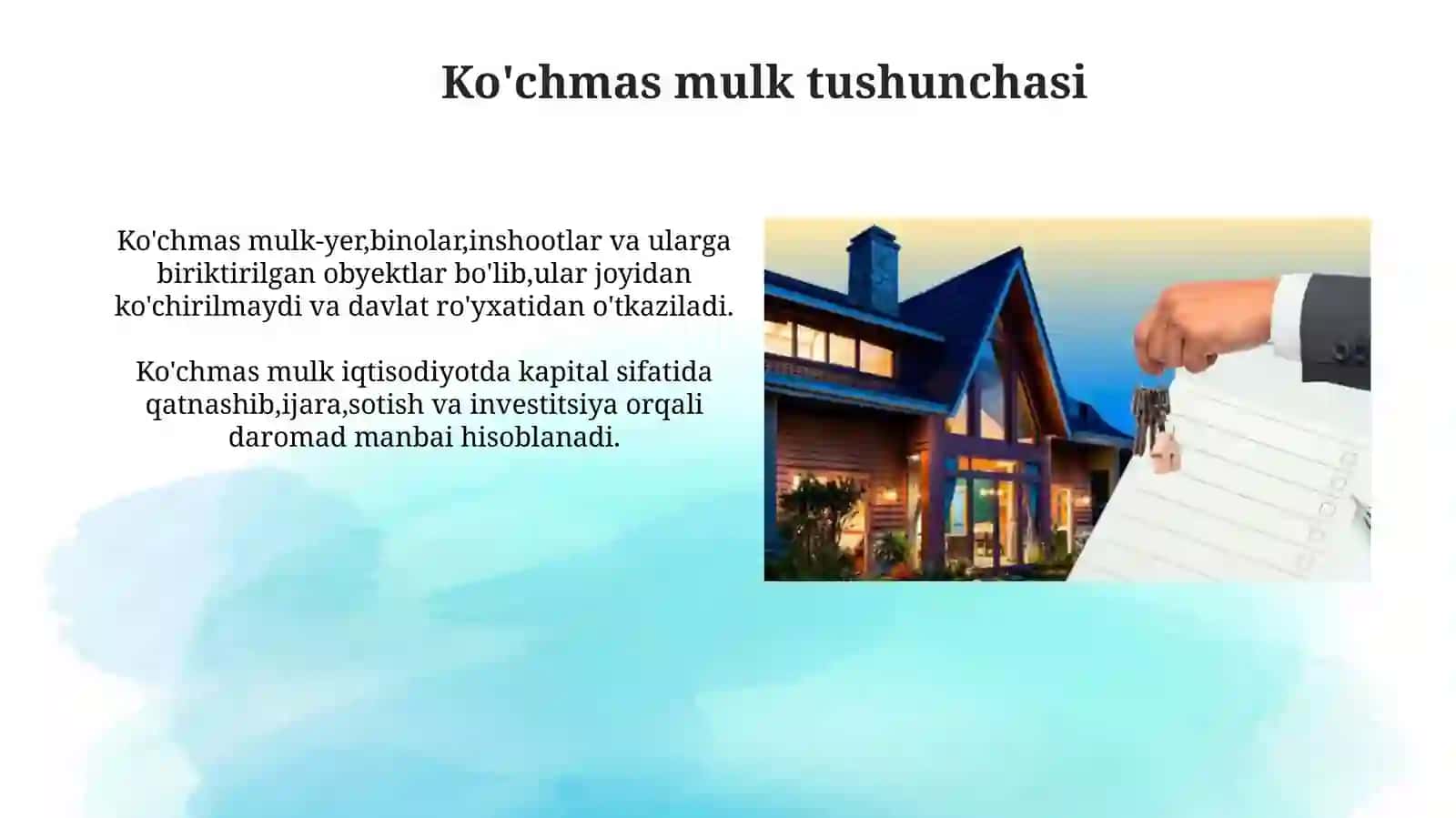 Ko'chmas mulkni malakali boshqaruv-tadbirkorlikasosi 3