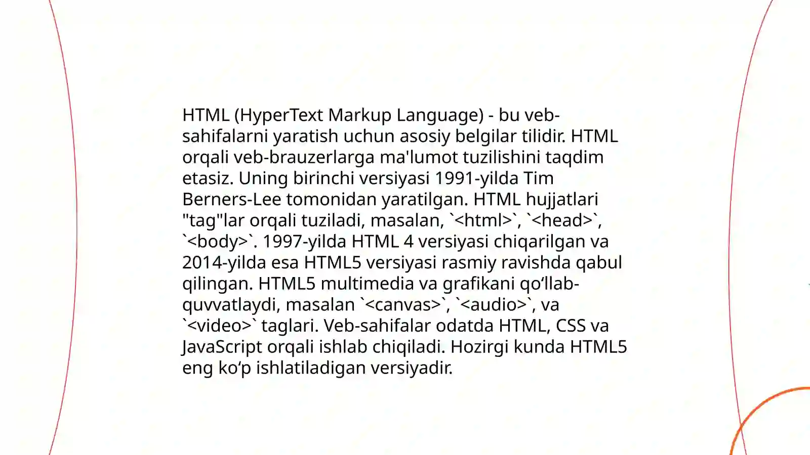 Web dasturlash 3
