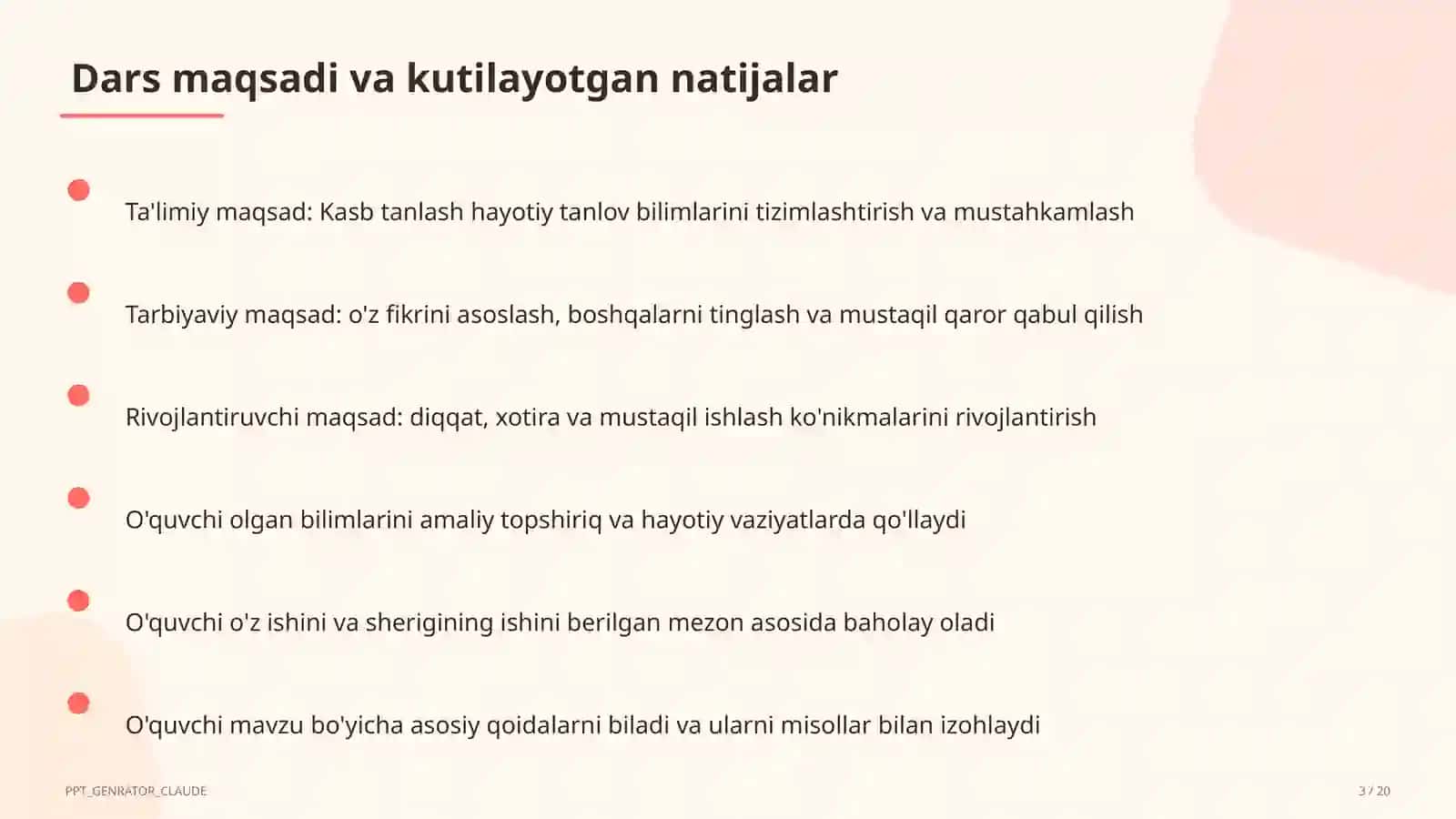 Kasb tanlash hayotiy tanlov (9-sinf) 3