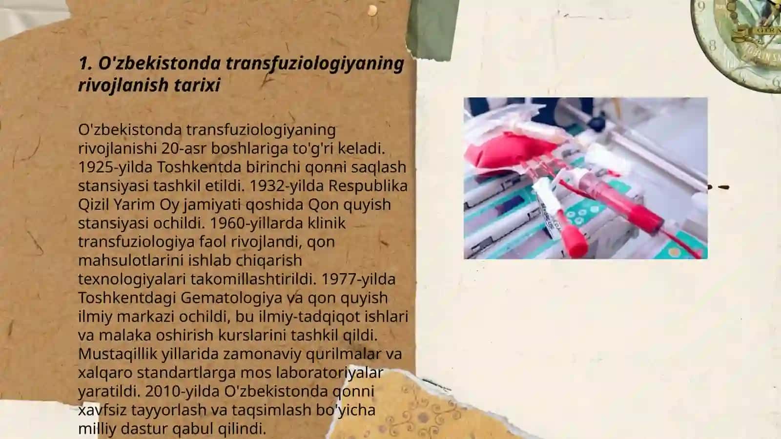 Transfuziologiyaga hissa qo’shgan o’zbek olimlari 3