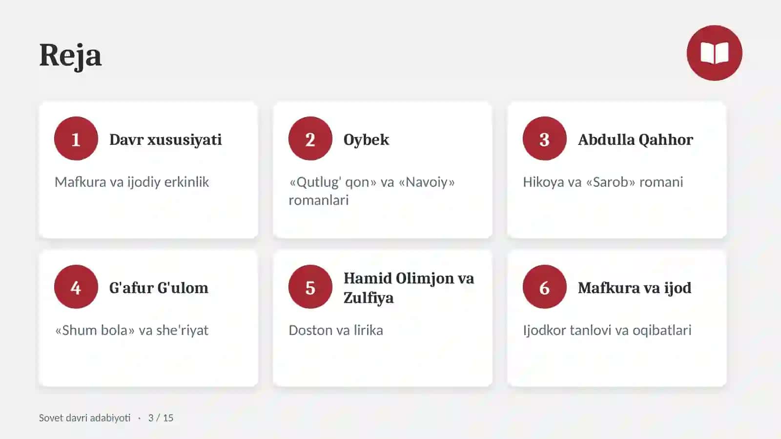 Sovet Davri Adabiyoti 3