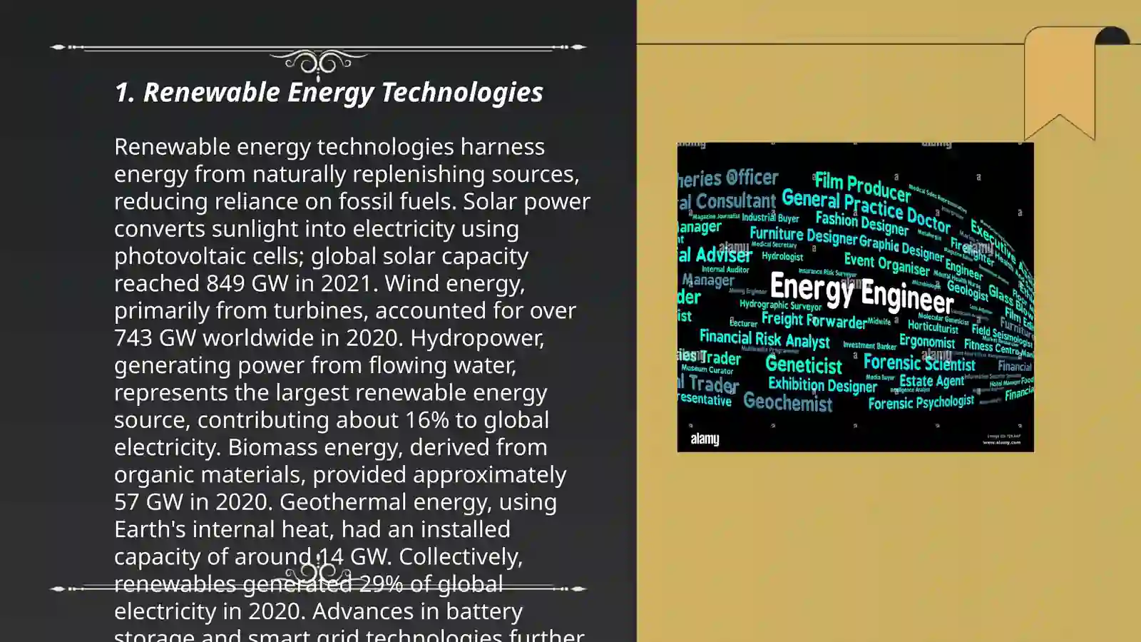 Renewable Energy Technologies 3