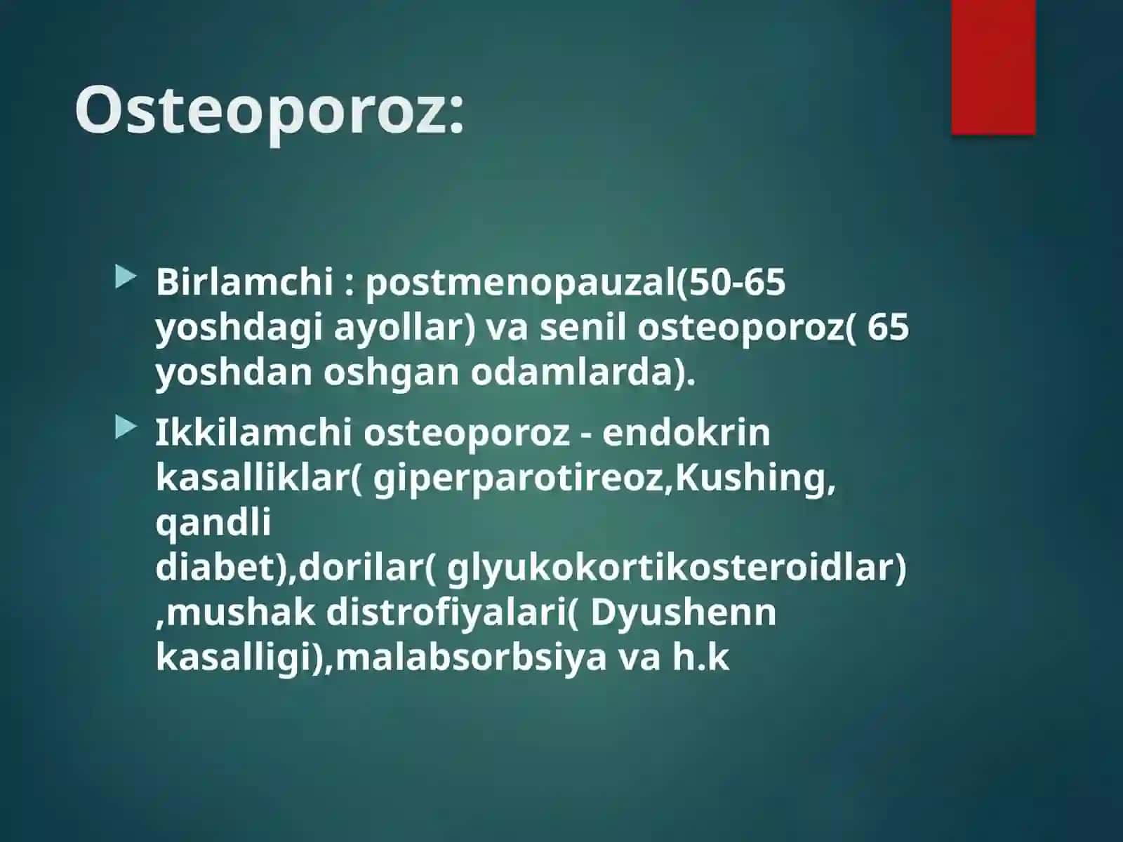 Osteoporoz kasalligi 3