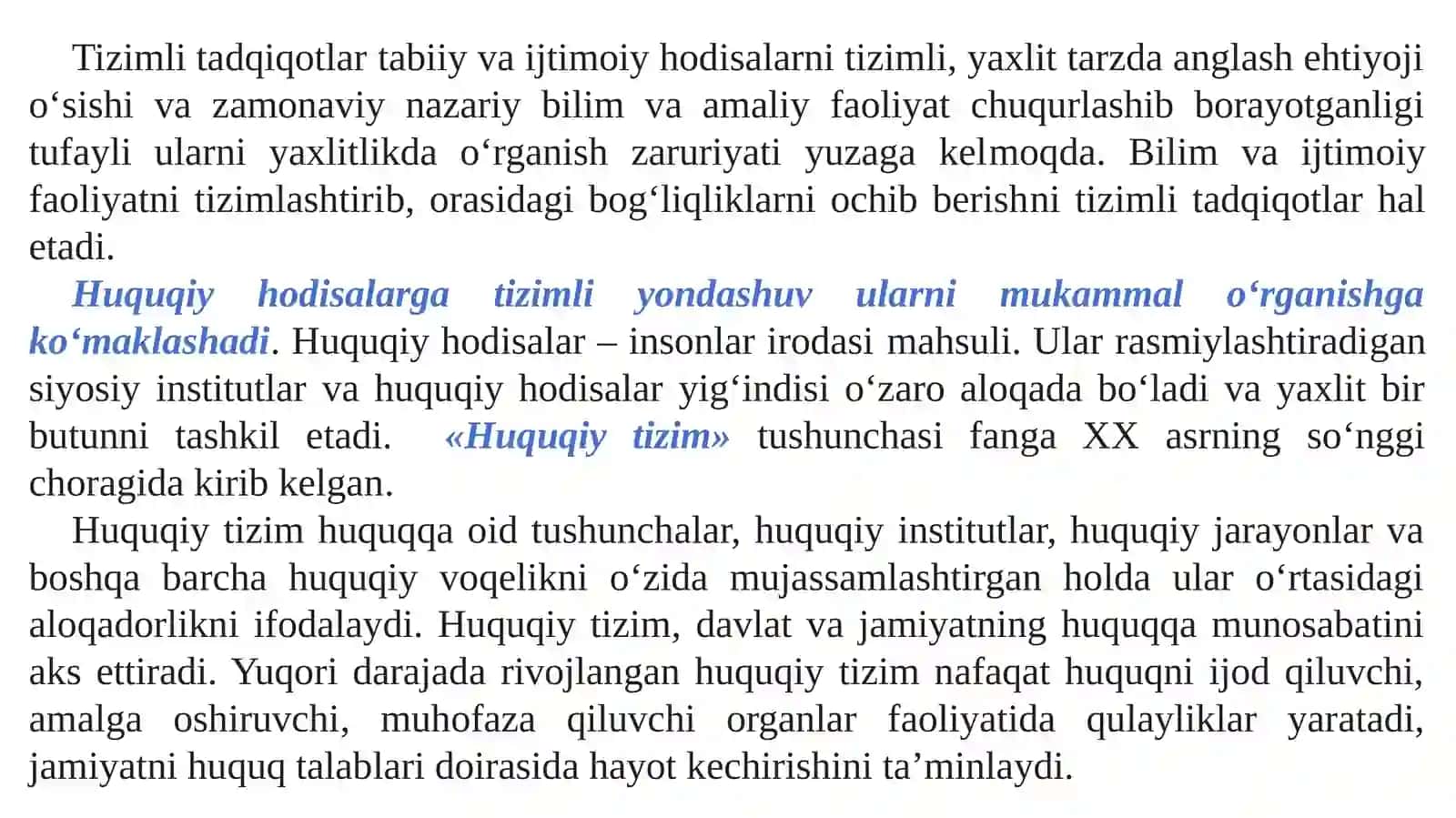 HUQUQIY TIZIM VA HUQUQIY ISLOHOT 3