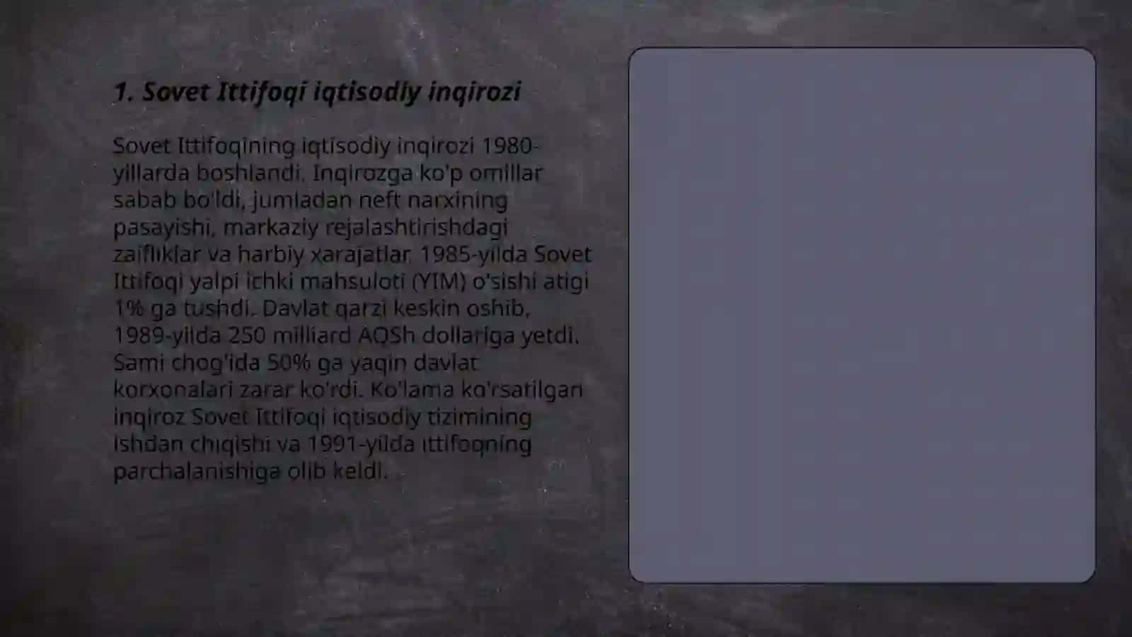 Sovet Ittifoqi iqtisodiy inqirozi 3