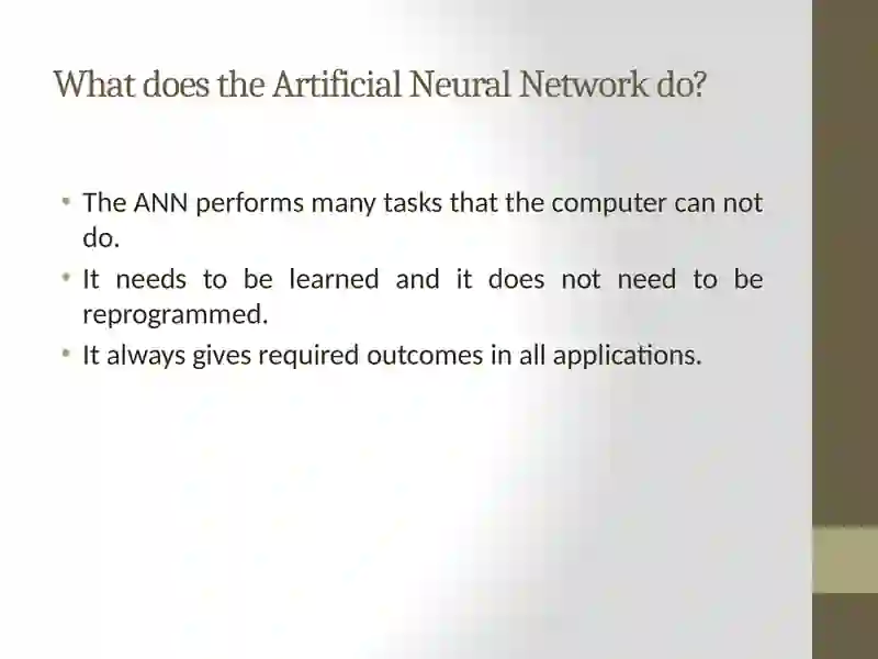 Artificial Neural Networks 3