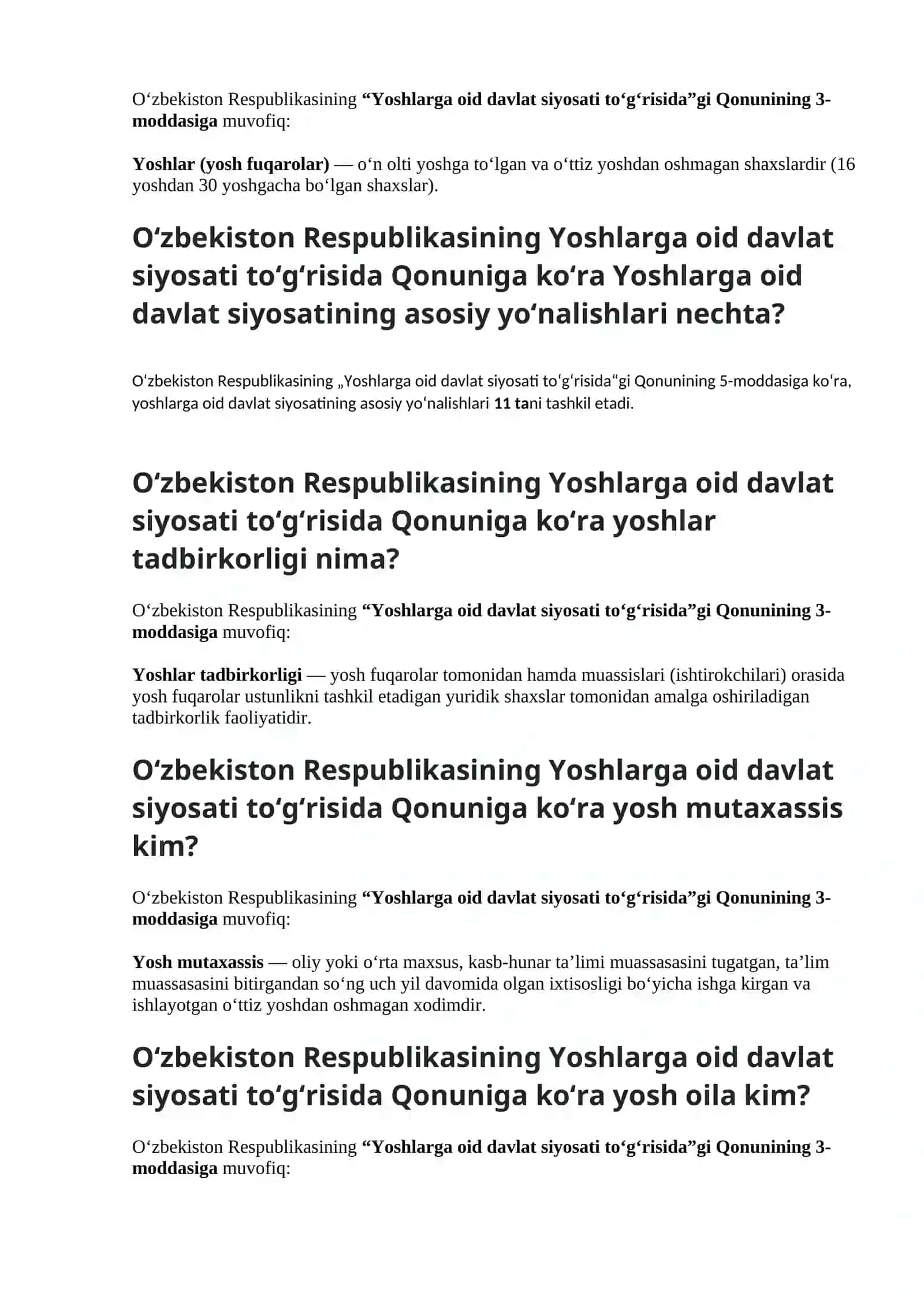 Yoshlar yetkchisi suhbat savol javoblari 200 ta 3