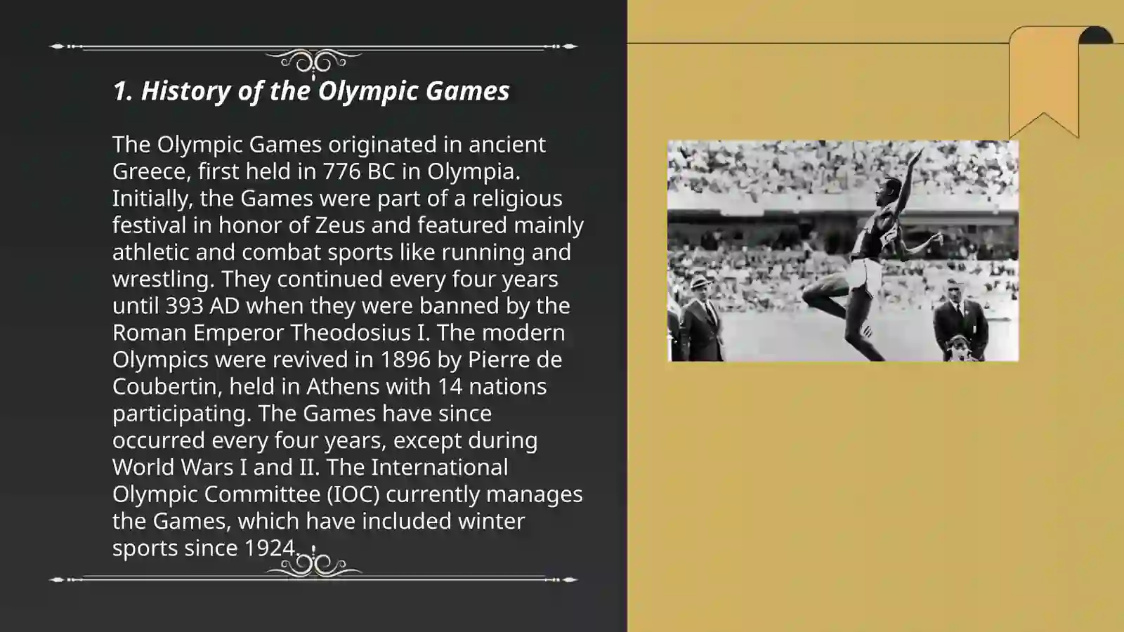 The Olympic games 3