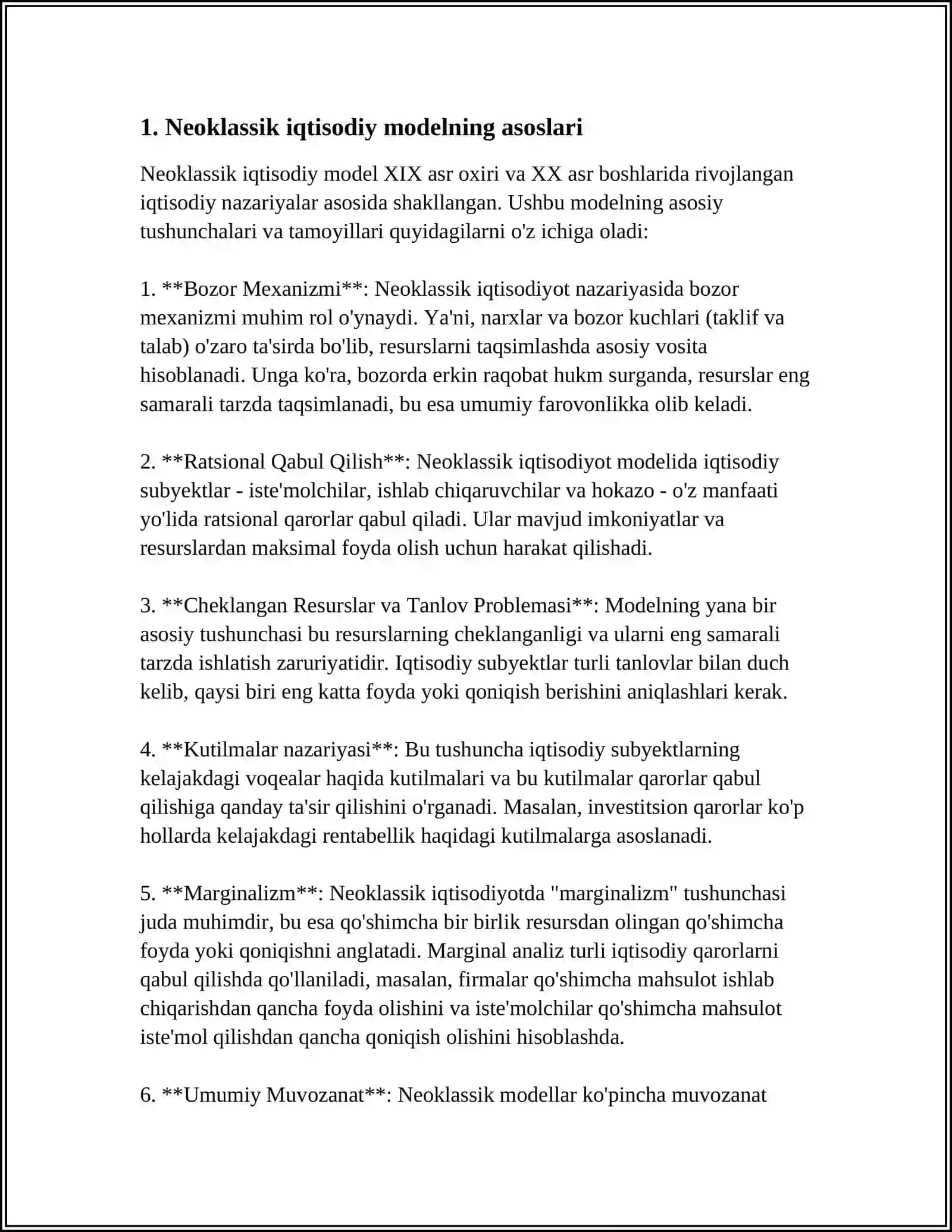 IQTISODIY RIVOJLANISHNI DAVLAT TOMONIDAN TARTIBGA SOLISHNING NEOKLASSIK MODELI 3