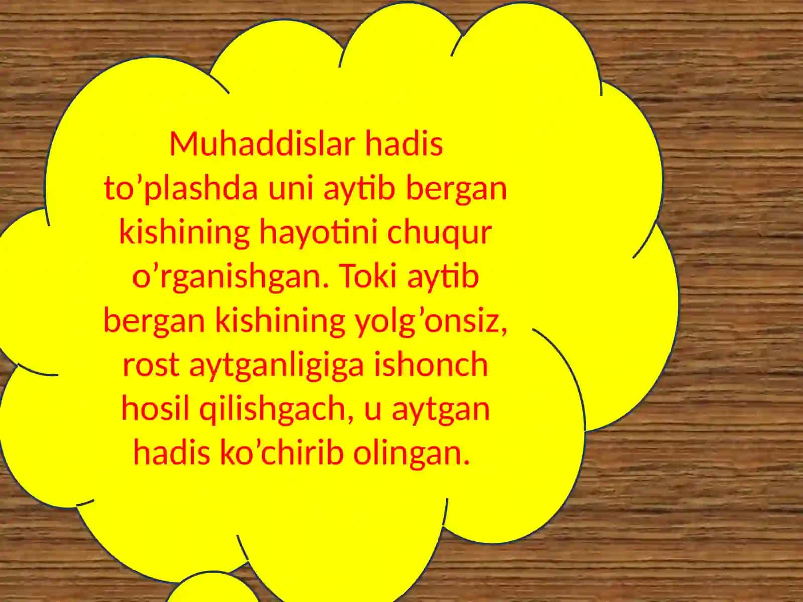 Hadishunoslik ilmi va tassaffuv tariqatlari 3