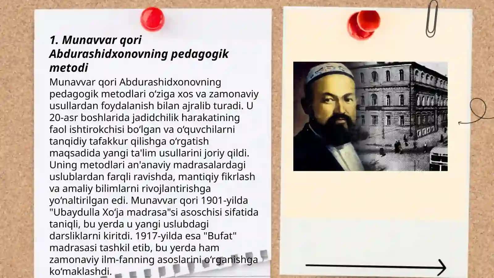 Munavvar qori Abdurashidxonovning pedagogik qarashlari 3