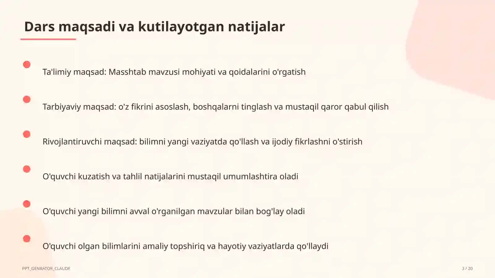 Masshtab (6-sinf) 3