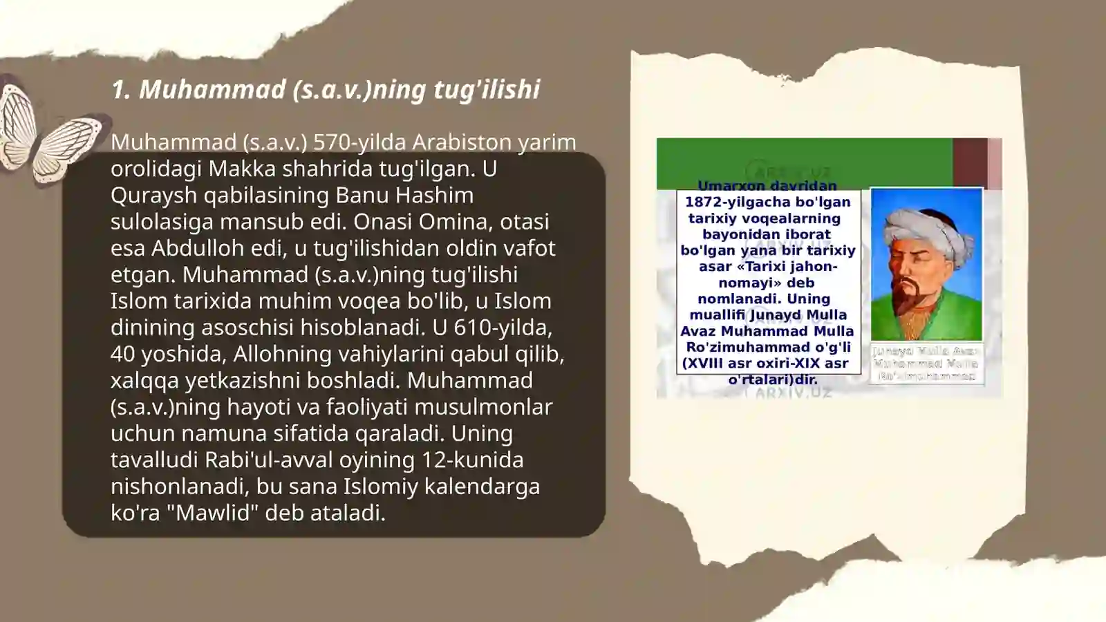 Muhammad (s.a.v.)hayoti va faoliyati 3