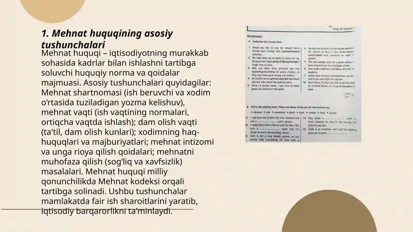 Mehnat huquqining asosiy tamoyillari va manbalari 3