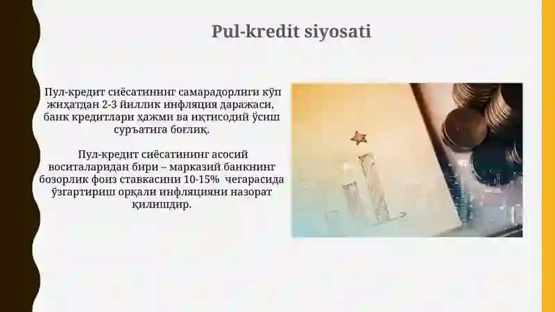 Пул-кредит сиёсатининг самарадорлиги 3