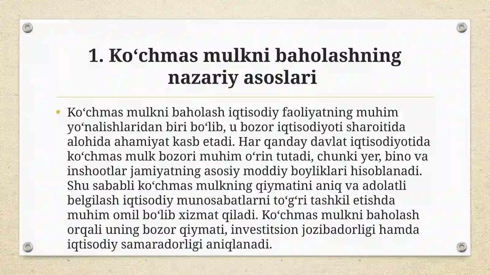 Ko'chmasmulkningbaholashningqiyosiyusuli 3