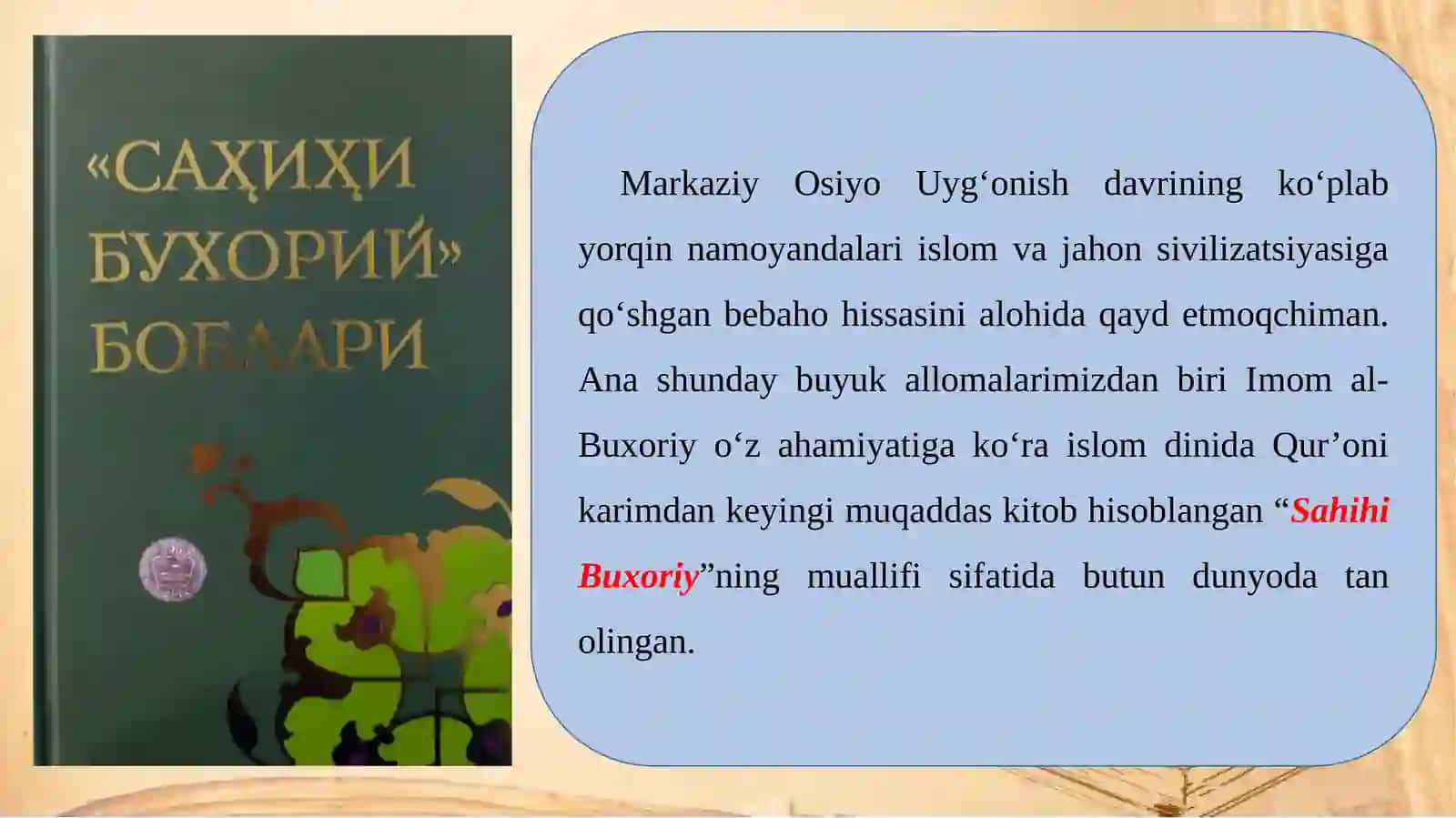 IMOM AL-BUXORIY 3