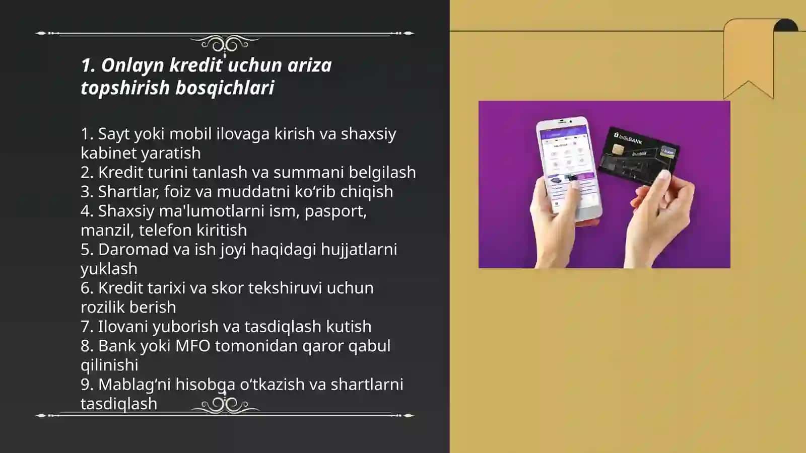 Onlayn kredit olish jarayoni 3
