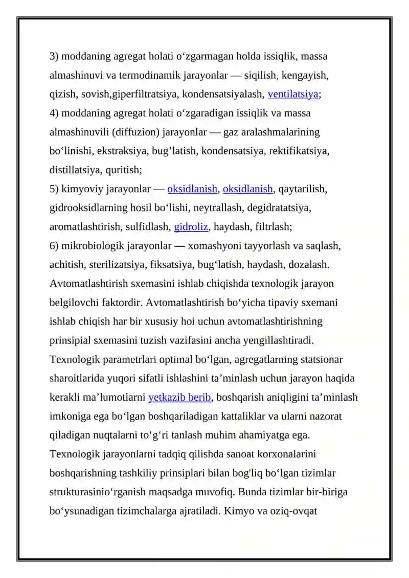 Xomashyo va Oziq-Ovqat Texnologiyasi 3