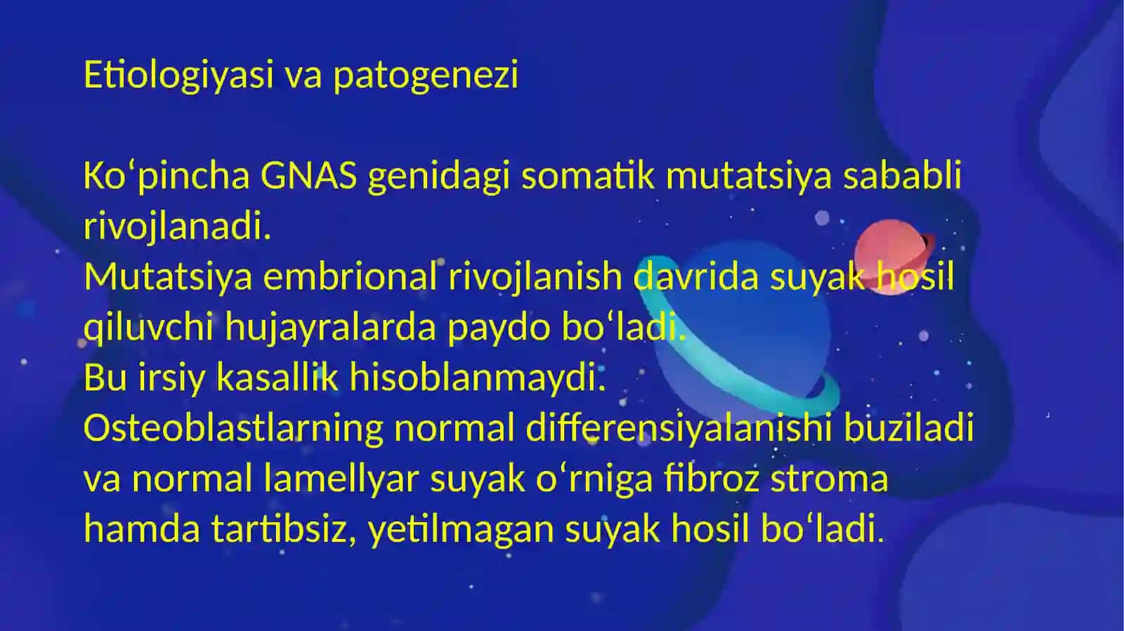 Fibroz displaziya klinikasi 3