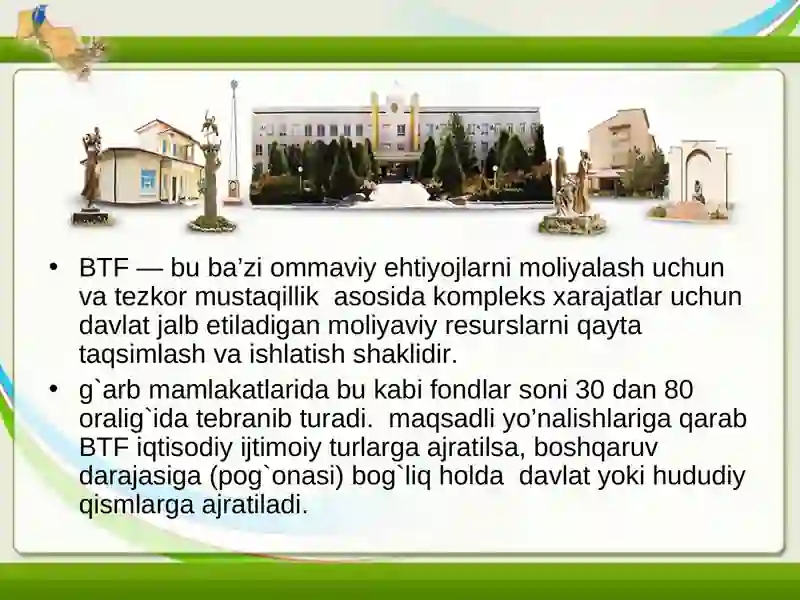 Byudjetdan tashqari fondlar 3