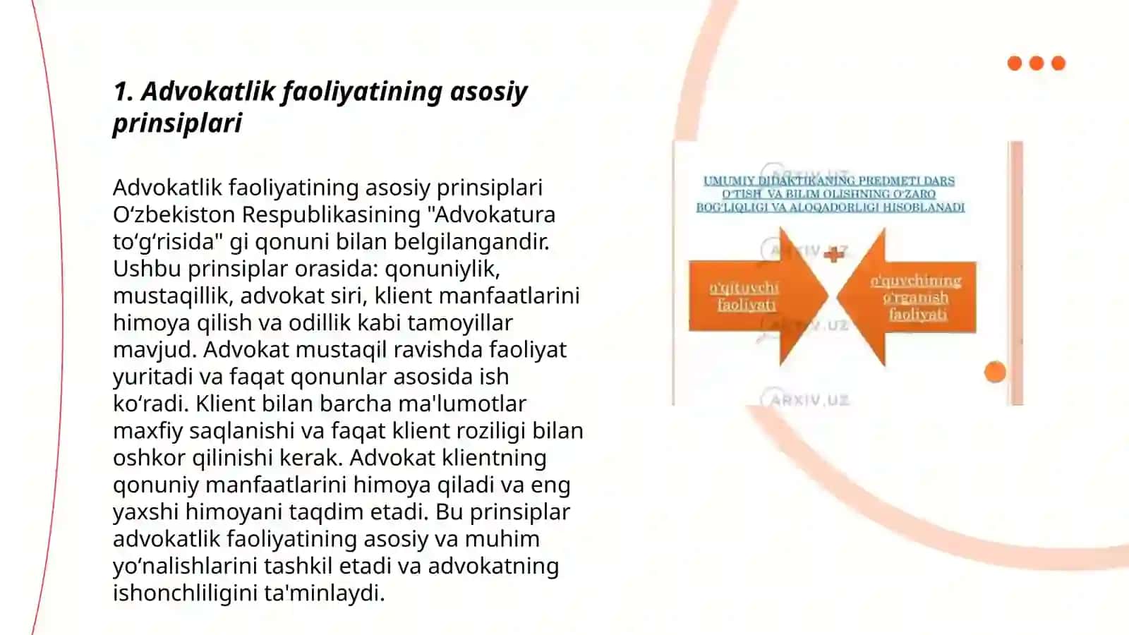 Advakatlik faoliyati va uzluksiz ta’lim 3