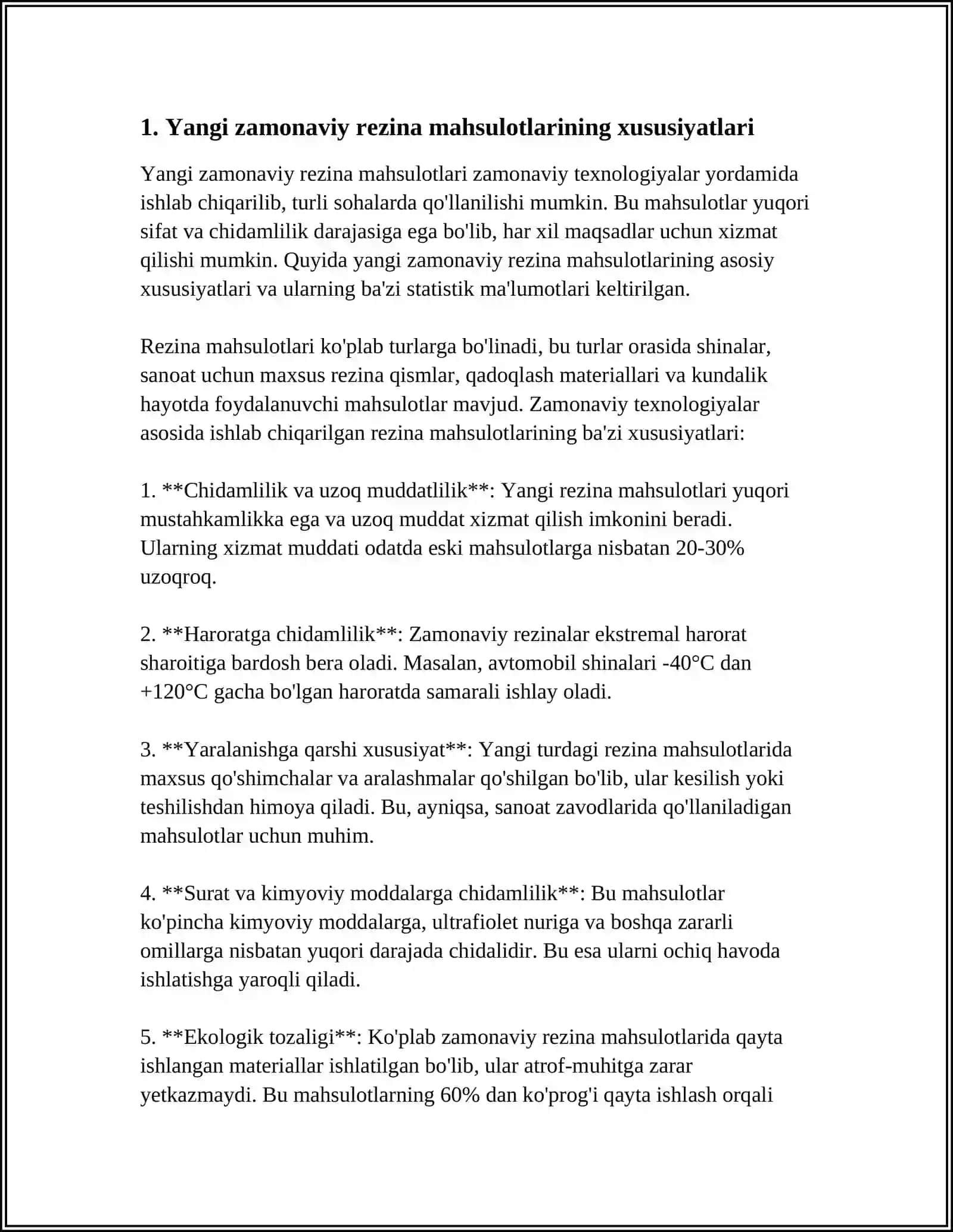 BEMORLAR PARVARISHIDA ISHLATILADIGAN YANGI ZAMONAVIY REZINA, LATEKSDAN TAYYORLANADIGAN BUYUMLAR 3
