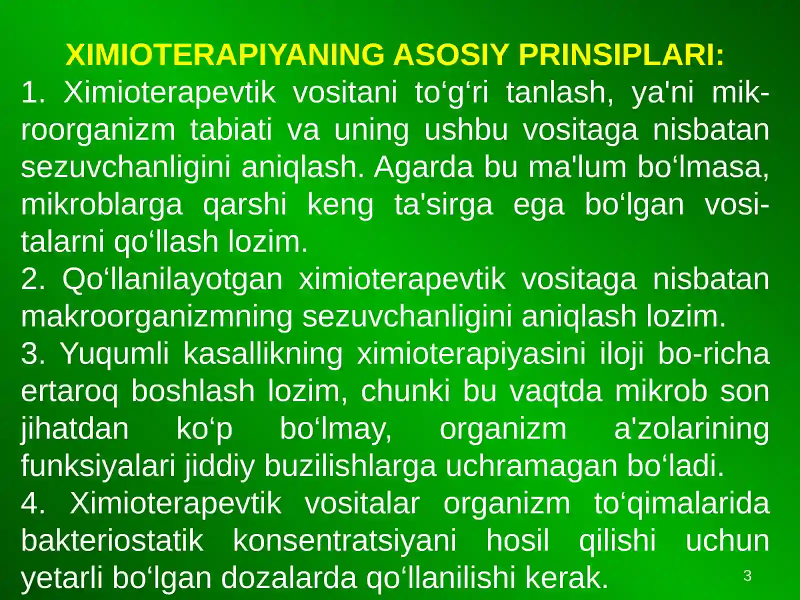 Ximioterapevtik Vositalar 3