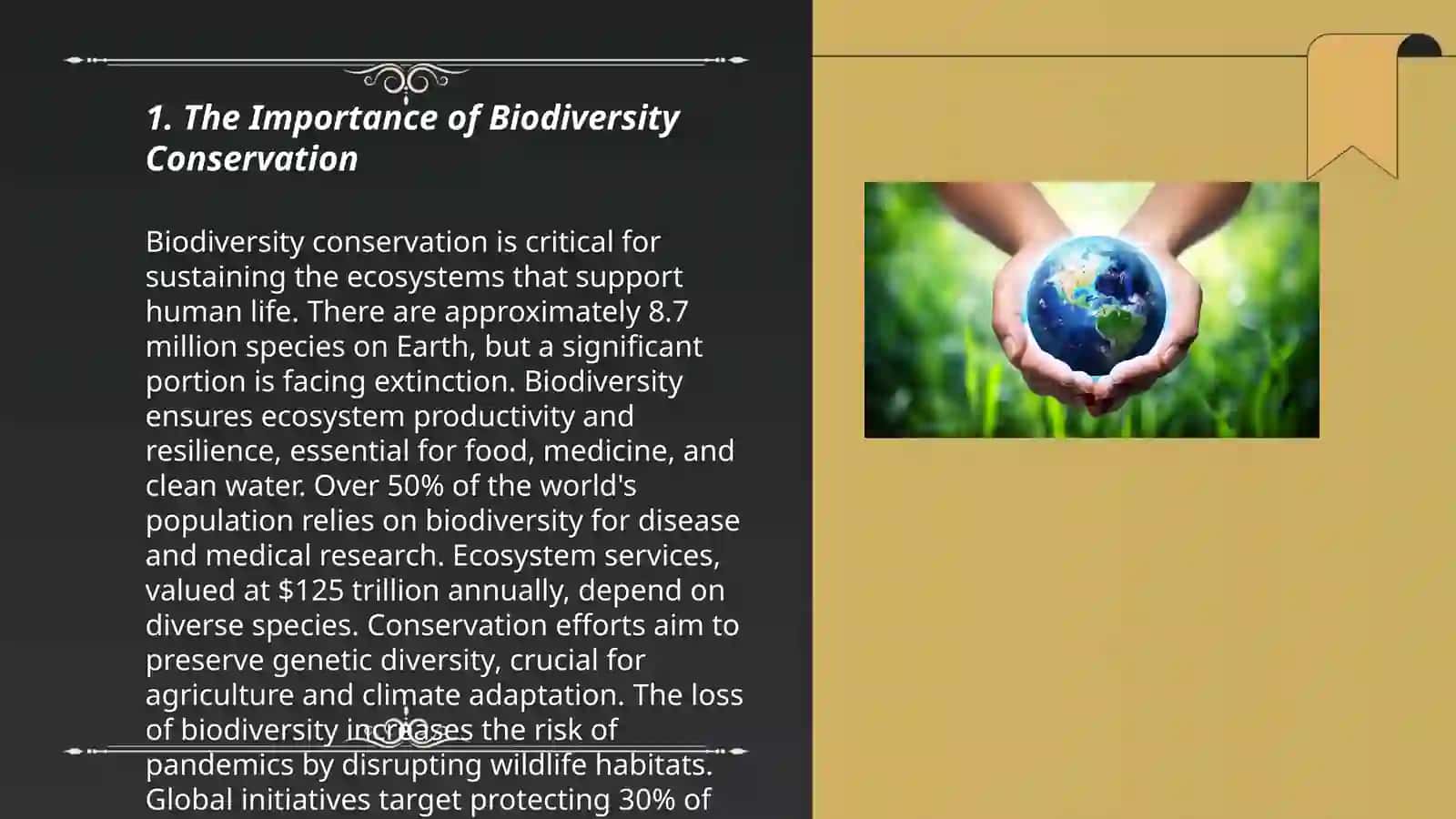 The Importance of Biodiversity Conservation 3