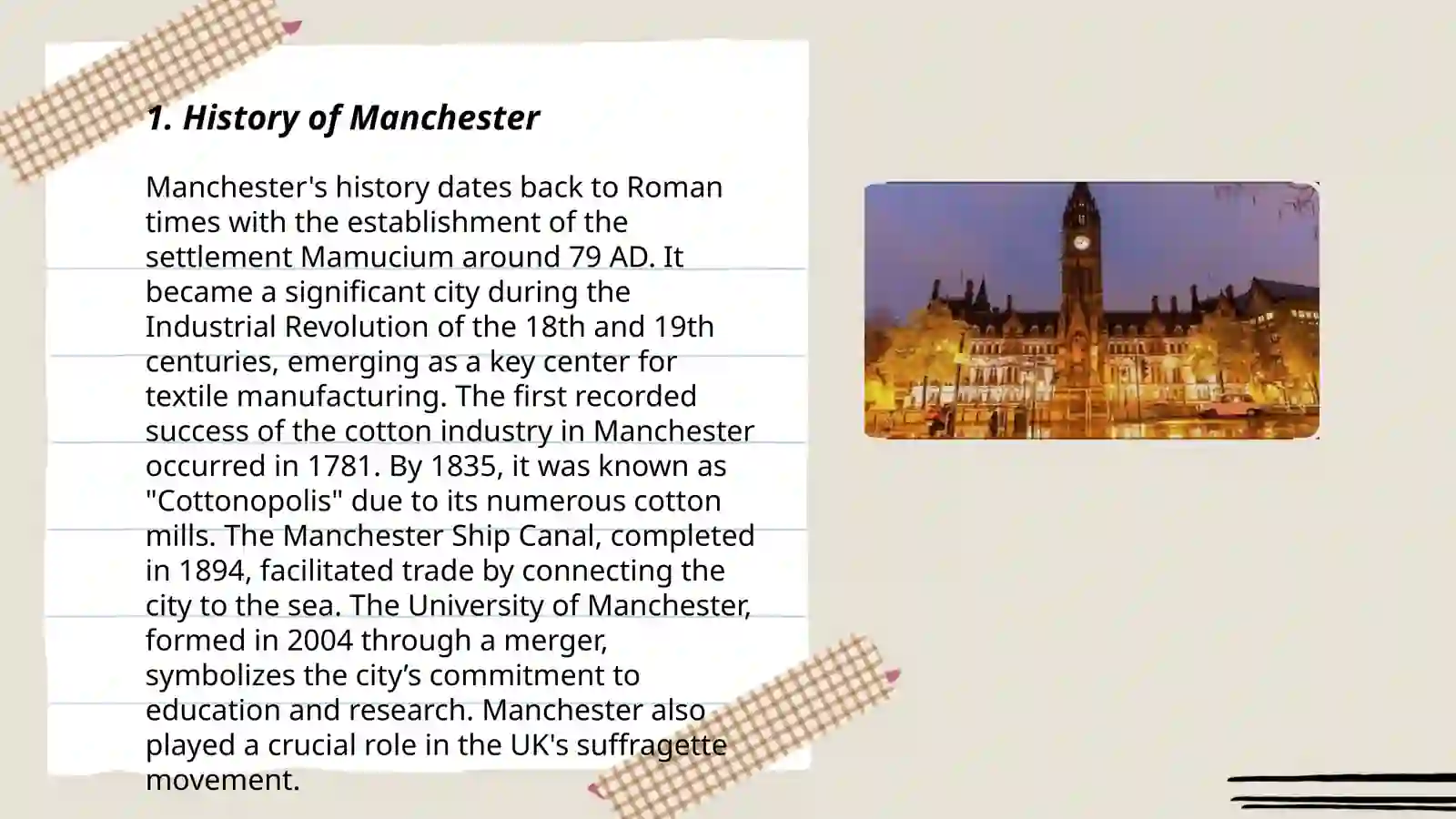 Manchester History 3
